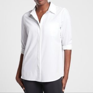 NWT Athleta Urbanite Top 2.0 - White XL